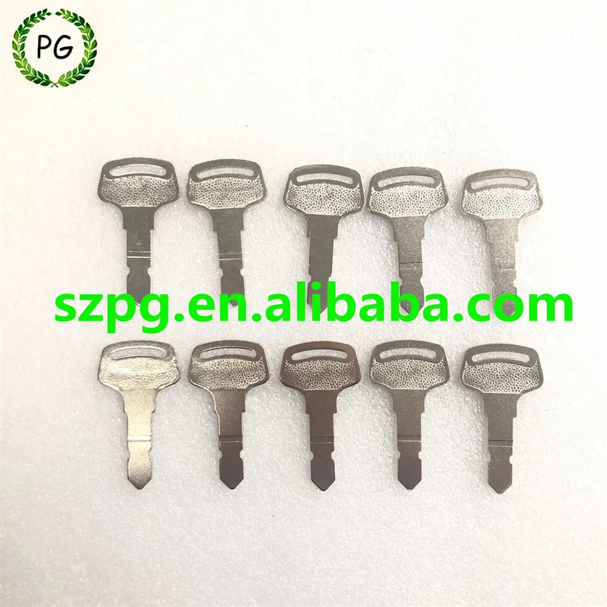 

10PCS 63700 Ignition Key For Kubota B Series Tractor New Holland Case