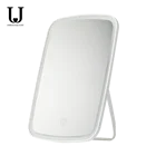 JordanJudy LED Makeup Mirror зеркало для макияжа Настольное зеркало для макияжа с подсветкой, сенсорный экран