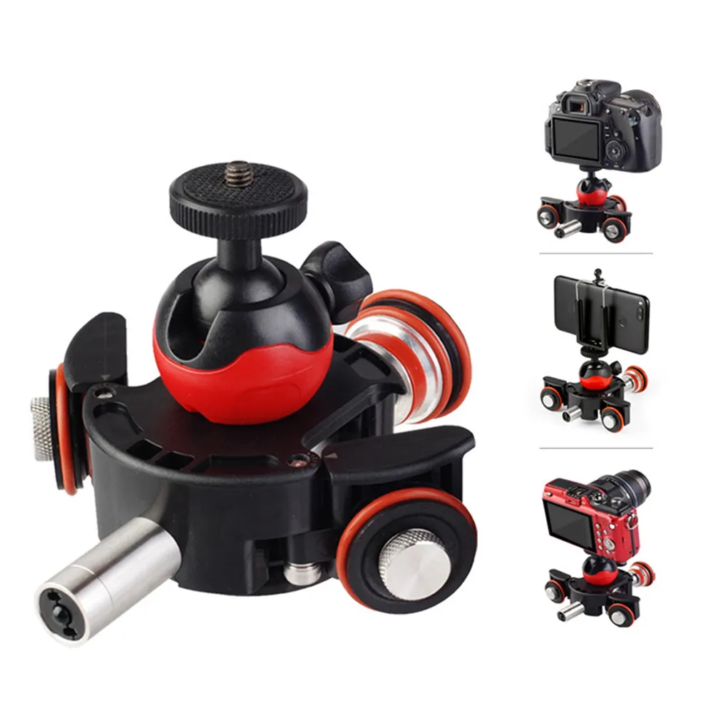 L8X Panoramic 360 Shooting Camera Electric Photography Car Video DV Movie Vlog Gear Track Motorized Electric Slider Motor Truck