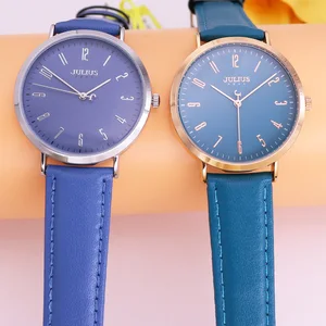 Julius Women's Watch Japan Quartz Lady Classic Hours Fashion Clock Dress Bracelet Leather Girl's Birthday Gift Box