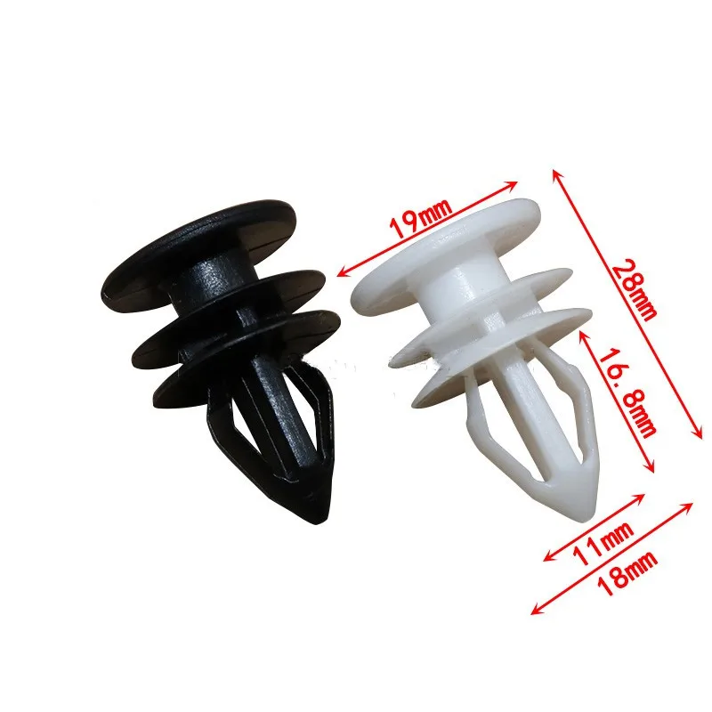 5 шт. обшивки дверей автомобиля панели с подкладкой Пластиковые Крепежные