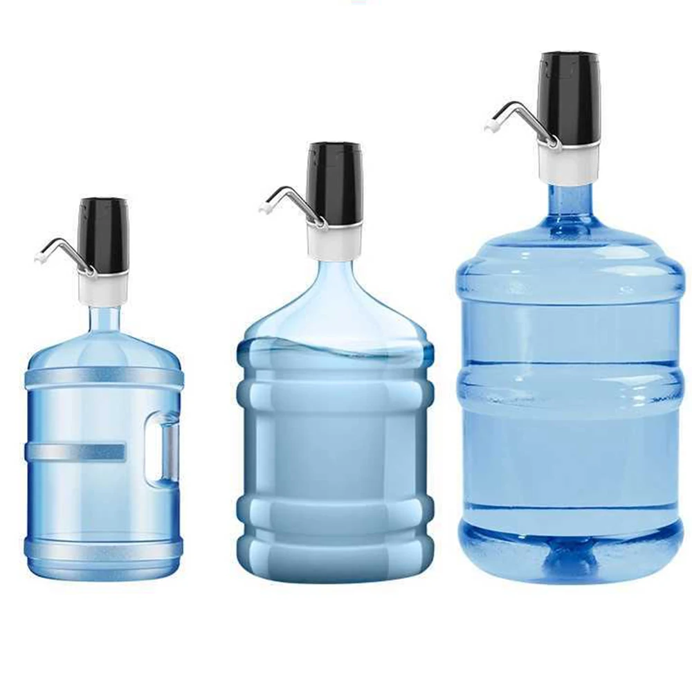 

Electric Water Pump Dispenser Drinking Bottle Switch USB Charging 220V Portable Water Bottle Pump Dispenser Water Pumping Device