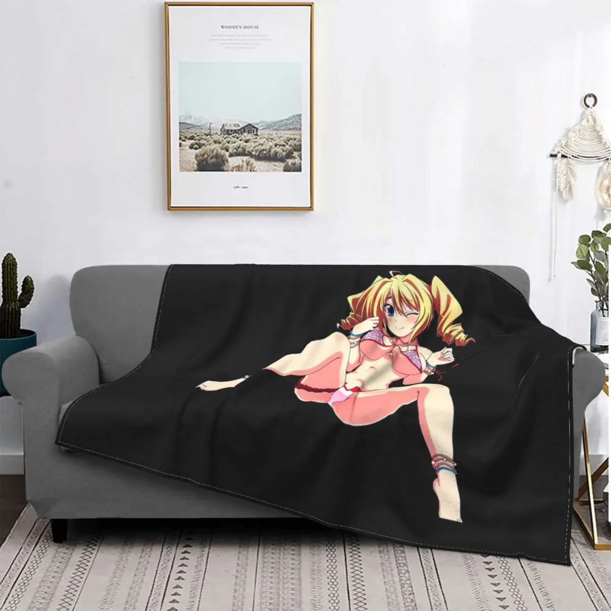 

Ravel Phenex Oppai Panties High Blanket Bedspread Bed Plaid Bedspread Sofa Blanket Muslin Blanket Winter Bed Covers