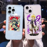 anime seven deadly sins phone case for iphone 13 12 11 8 7 plus mini x xs xr pro max transparent soft