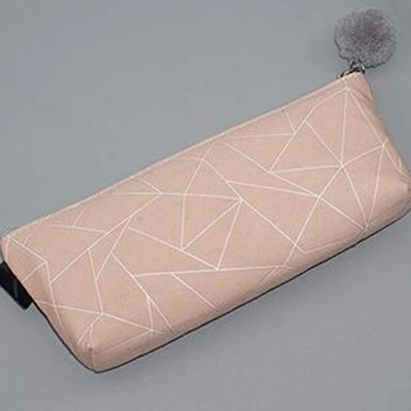 

Pencil Box Concise Girls Student Cimetic Bag School Tools School High Quality Pencil Cases Girl Stationery Canvas Pencil Bag