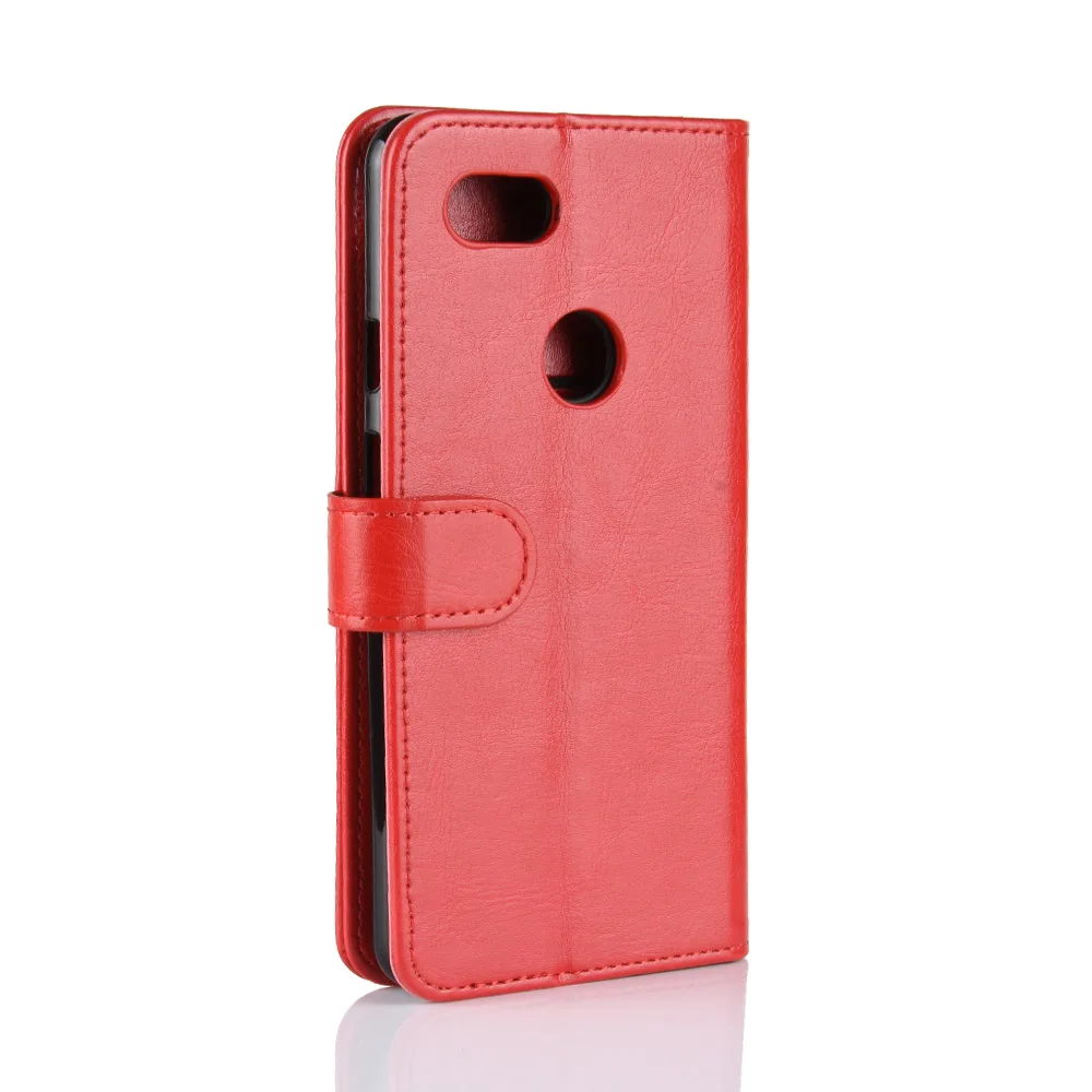 Кожаный чехол-книжка для Google Pixel 3 роскошный чехол-бумажник из искусственной кожи