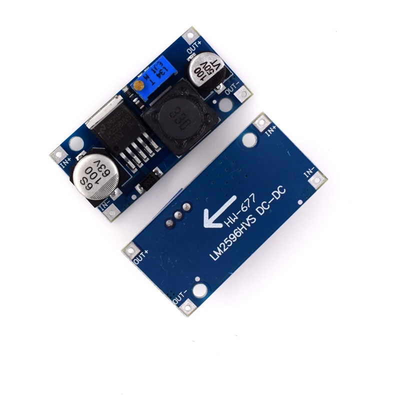LM2596HVS LM2596 HV LM2596HV DC от 4 5 50 в до 3 35 Регулируемый понижающий преобразователь модуль