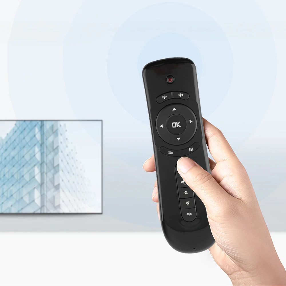 Mini 2.4Ghz Wireless Game Keyboard With Gyroscope Fly Air Mouse F2 Gaming Remote Control For Tv Box PC Android | Электроника