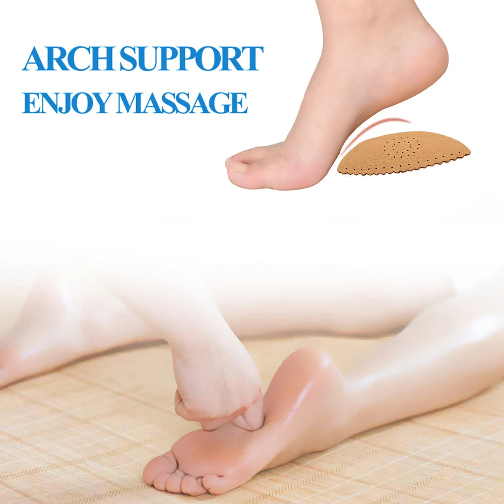 Demine кожаные подкладки для поддержки свода стопы плоскостопия ортопедические
