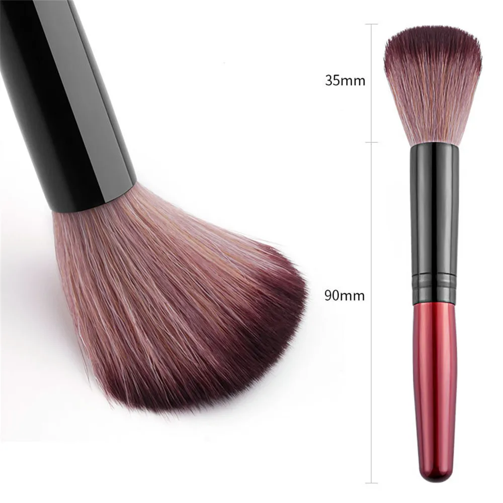 

1 Pcs Portable Beauty Makeup Brushes Acrylic Handle Manicure Nail Art Brush Cleaning Dust Glitter Powder Remover Pen Tools