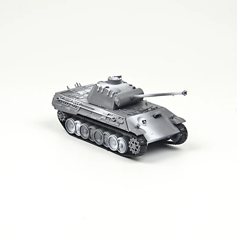 V Panther grey 1/72 4D сборные солдатики Тигр пантера Танк штурмовые модели здания литые игрушки War-II - Цвет: V Panther grey