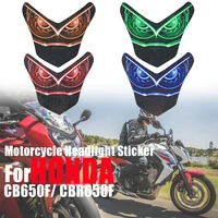motorcycle headlight decoration sticker for honda cb650f cbr650f cbr 650f cb 650 f 2014 2016 head light fairing protection decal