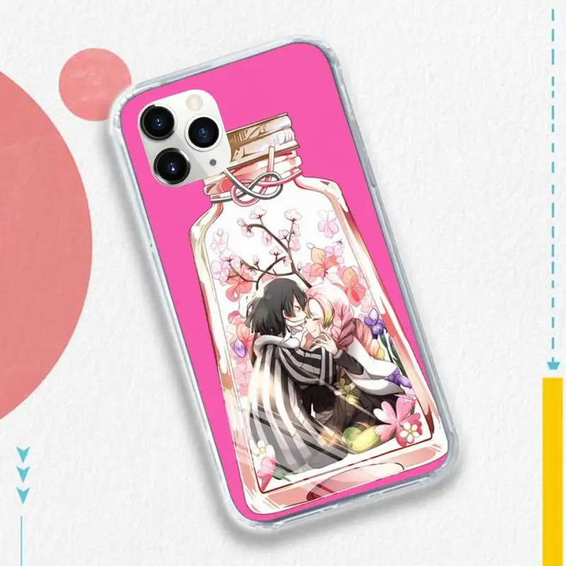 

Popular Anime Demon Slayer Phone Case for iPhone 11 12 pro XS MAX 8 7 6 6S Plus X 5S SE 2020 XR