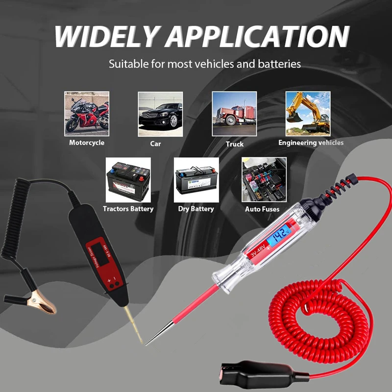 AUniversal ЖК цифровой строительный зонд автомобильный диагностический инструмент 5