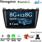 Автомагнитола на Android 11,0, мультимедийный плеер для Mazda 6 GH 2007-2012, Авторадио с GPS-навигацией, камерой, Wi-Fi, IPS экраном, стерео, RDS
