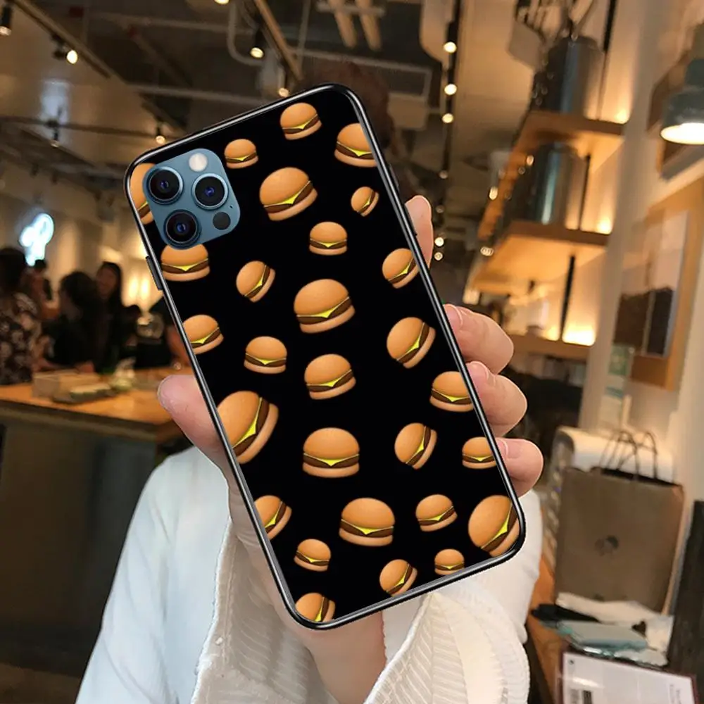 

McDonald's KFC Hamburger Fashion Phone Case cover For OPPO A91 9 83 79 92s 5 F9 A7X Reno2 Realme6pro 5 black tpu cell cover