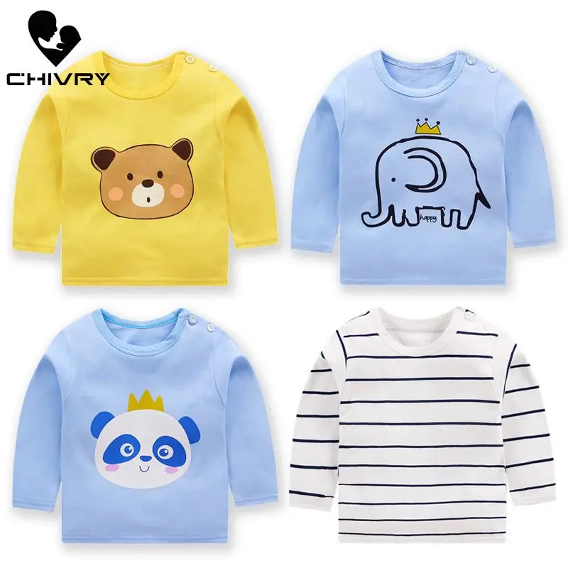 Детская футболка с длинным рукавом круглым вырезом и принтом|Тройники| |