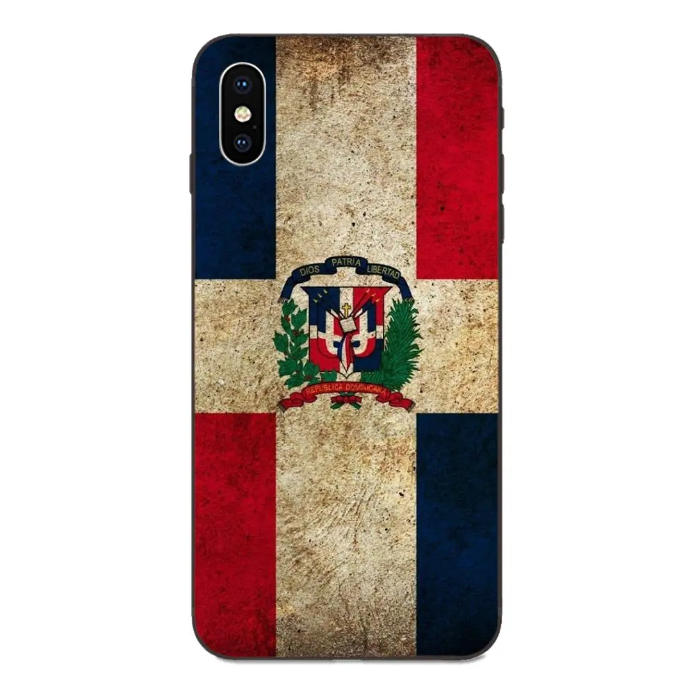 Soft Hotsales Dominican Republic Flagus For Galaxy A10S A20S A2 Core A30S A40S A50S A70S A90 5G M10 M30S M40 Note 10 Plus | Мобильные