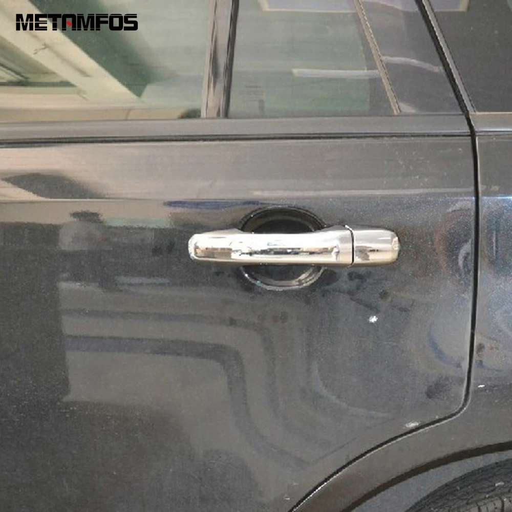 Хромированная накладка на дверную ручку для Ford Edge 2007 2012 2013 2014 молдинг отделка