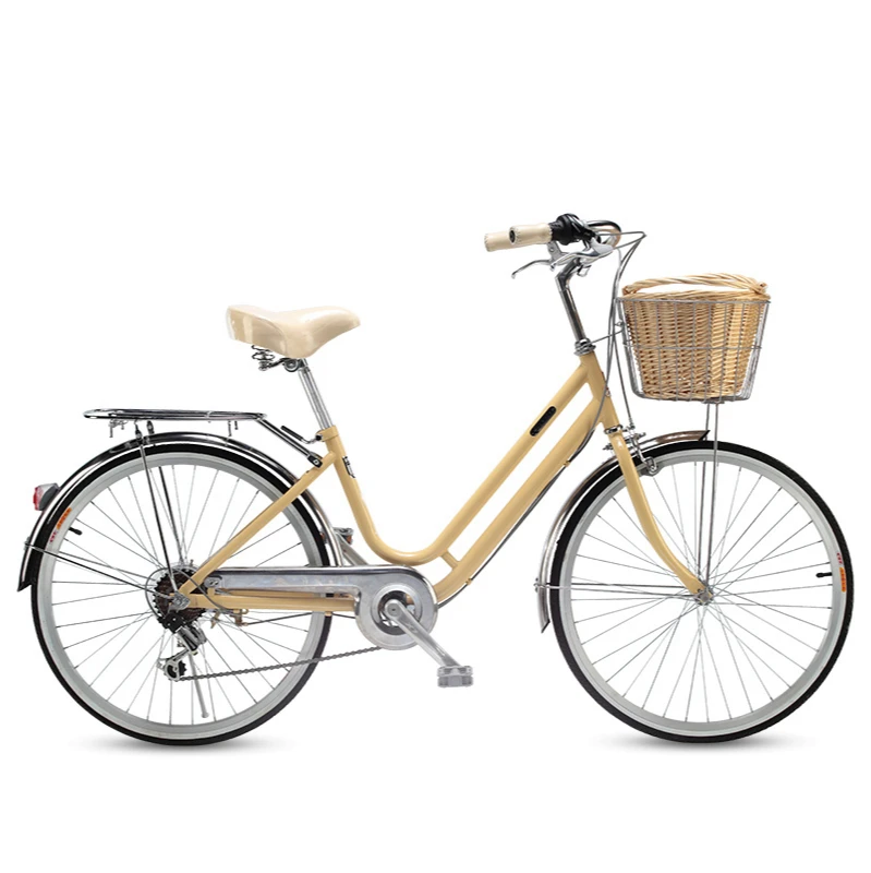 

Велосипед Женский, 24-дюймовый, с переменной скоростью, городской, для взрослых и мужчин