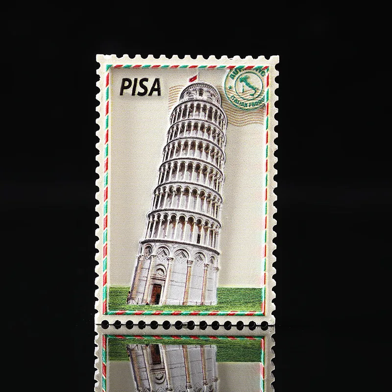 D Милый Магнитный PISA стикер на холодильник s домашний декор путешествия сувениры Пизанская башня магнит на холодильник доска объявлений наклейка - Цвет: D