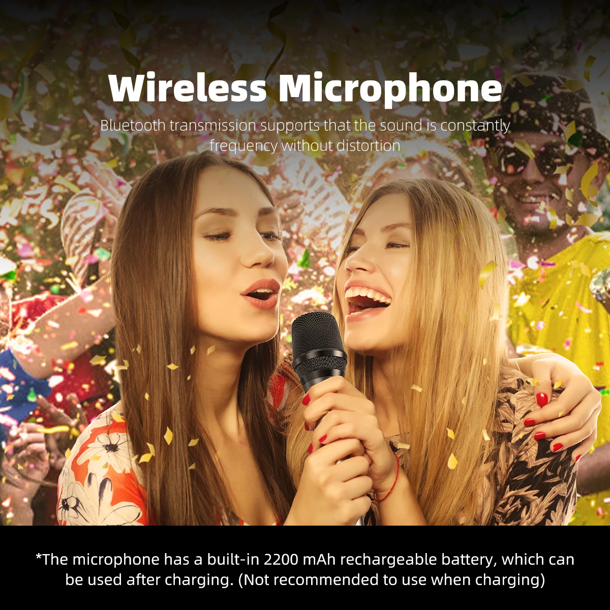 Mifa M520 Bluetooth динамик с беспроводным микрофоном мобильный беспроводной караоке