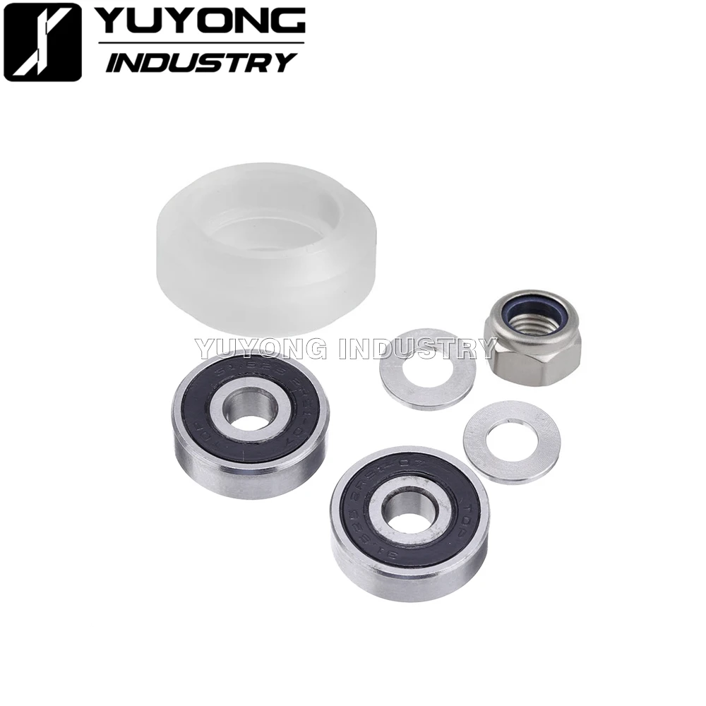 100combo/lot High precision CNC clear Polycarbonate Xtreme Soild v wheel kit for Openbuilds v-slot rail  OX CNC  C-Beam parts