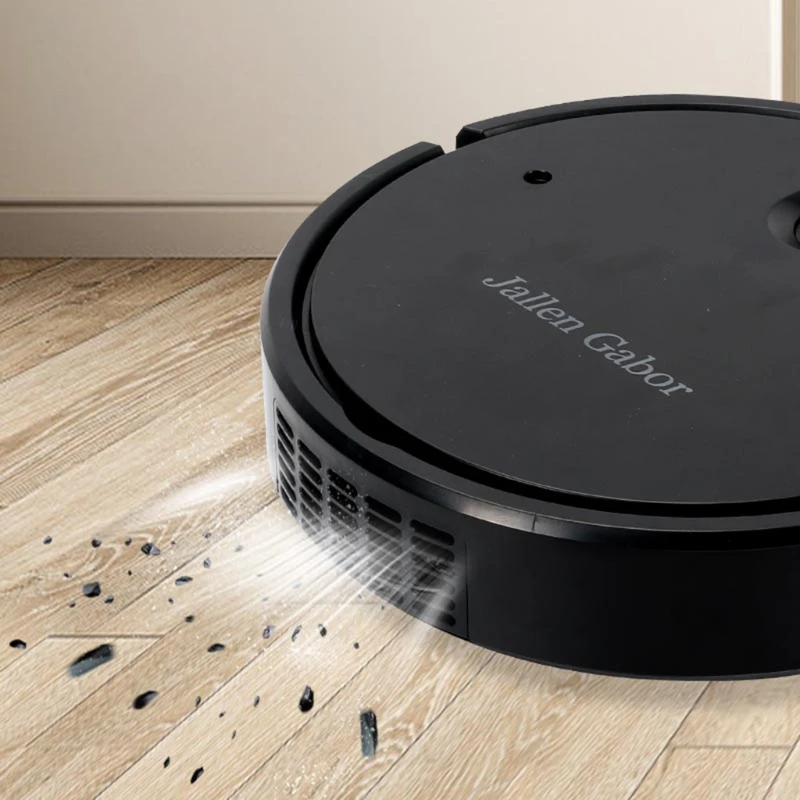 

5-in-1 Wireless Auto Robotic Vacuums with LED Atmosphere Lights Super Quiet Vacuuming Mopping Humidifying for Home Use Wholesale