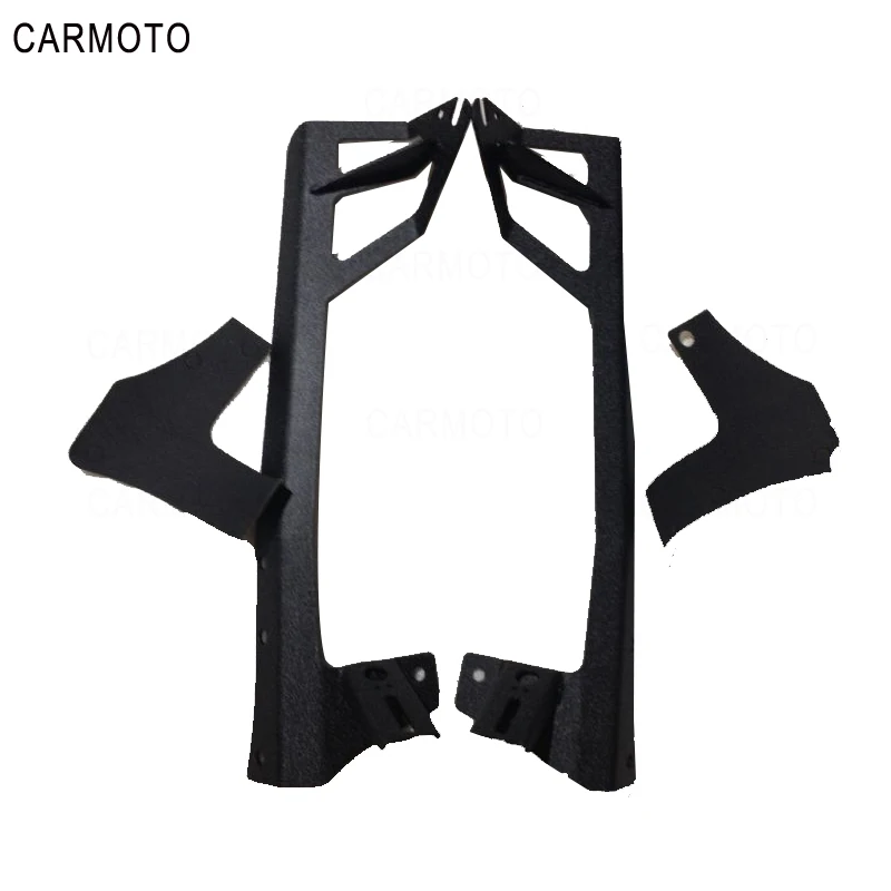 E set Для Jeep Wrangler JK 07-15 комплект 52 ''/22 дюймов+ 3 дюйма светодиодный свет фары головного света+ лобовое стекло монтажные кронштейны для Lada uaz4x4 Hummer H1H2 для Volkswagen carmoto - Цвет: E set