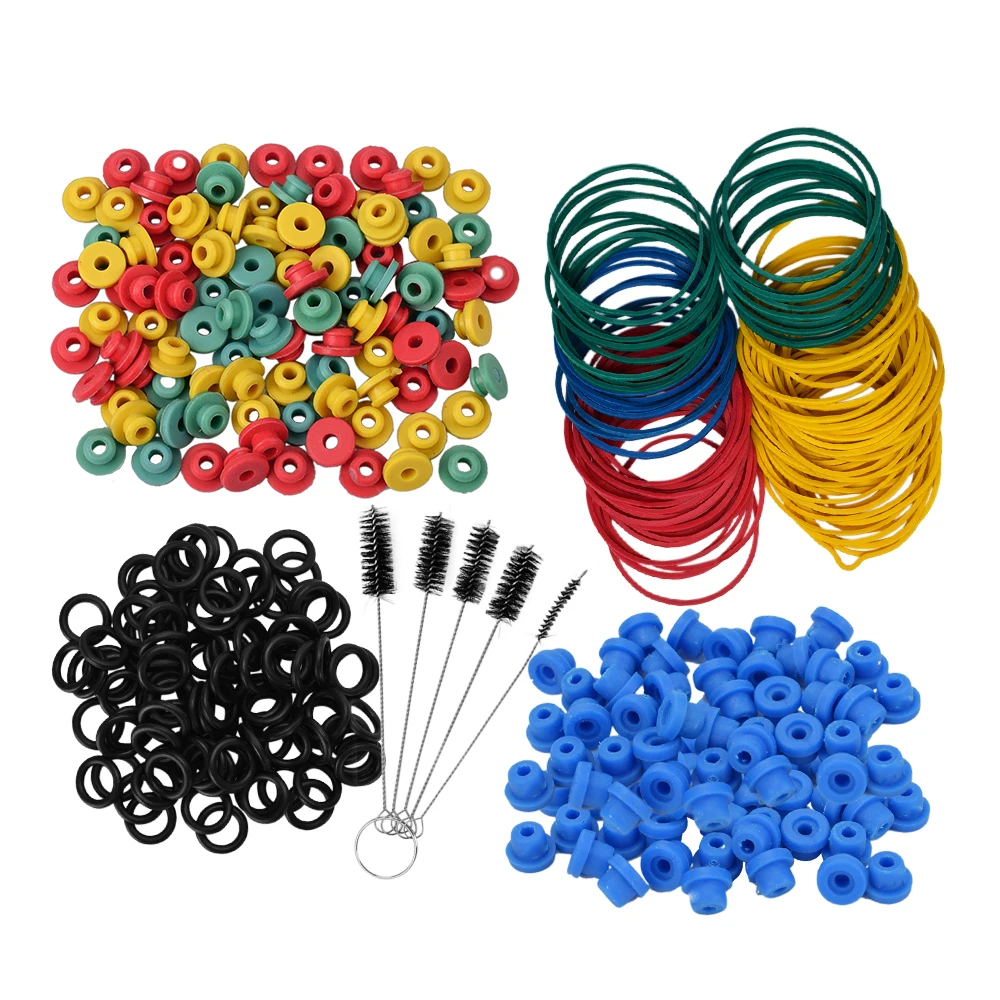 Принадлежности для татуировки Набор резинок игольница иглы прозрачный щетка