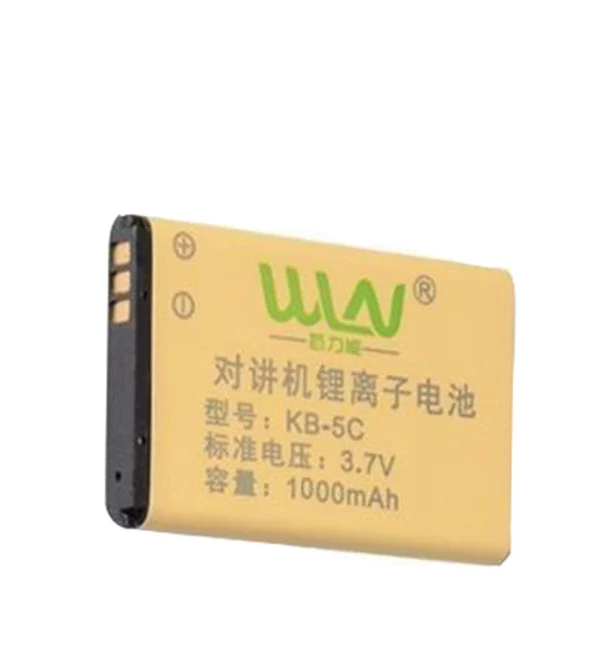 Оригинальный литий-ионный аккумулятор WLN 1000 мА · ч 3 7 в для мини-радио KD-C1 10 шт. |