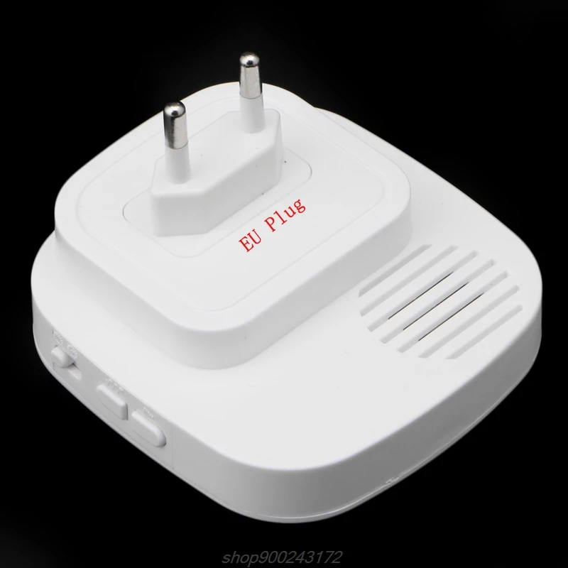 

Wireless Infrared Motion Sensor Door Security Bell Alarm Chime EU/US Plug J07 21 Dropship