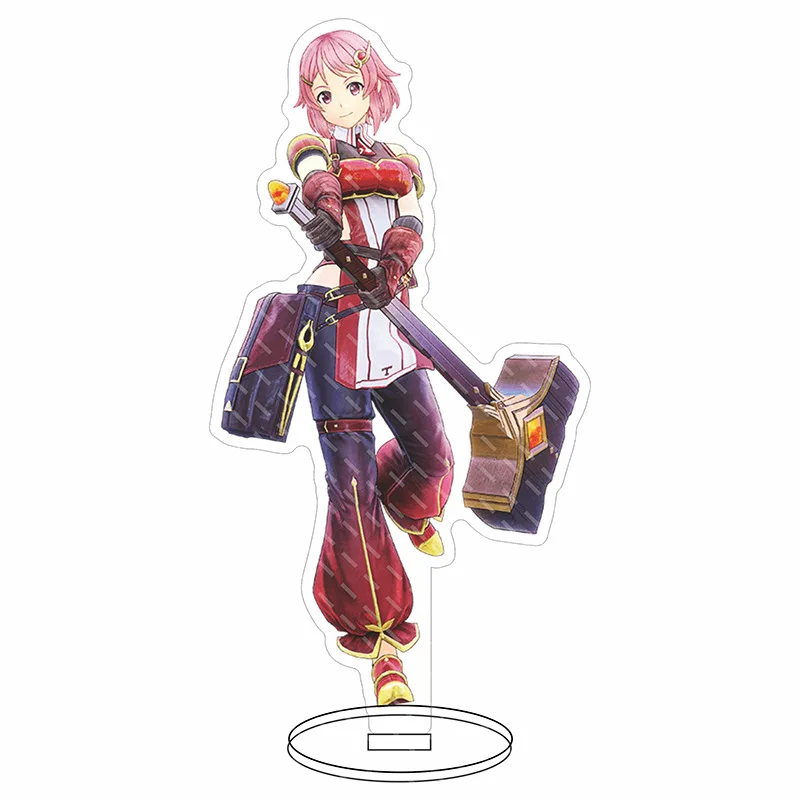 1 шт. мультяшный аниме меч искусство онлайн акриловая модель на подставке SAO Asuna