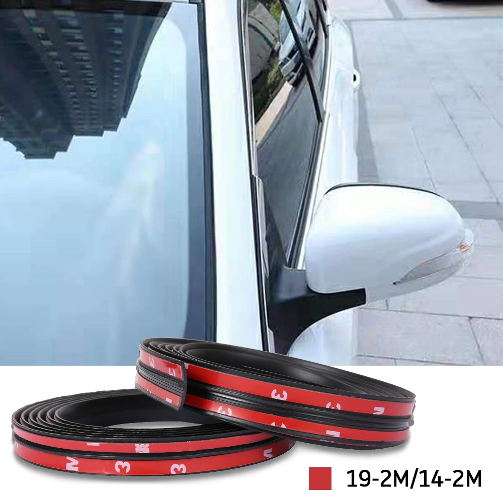 

Auto Window Edge Windshield Roof Rubber Strips Insulation Accessories Rubber Seal Car Seal Protector Sticker Sealing Strip Noise