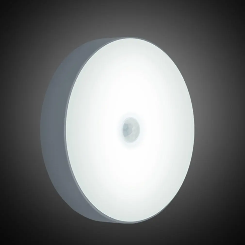 Светодиодный ночсветильник с датчиком присутствия прикроватная лампа