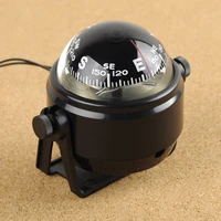 adjustable military compass night vision compass portable durable abs electronic marine ball for boat vehicle tool car compass