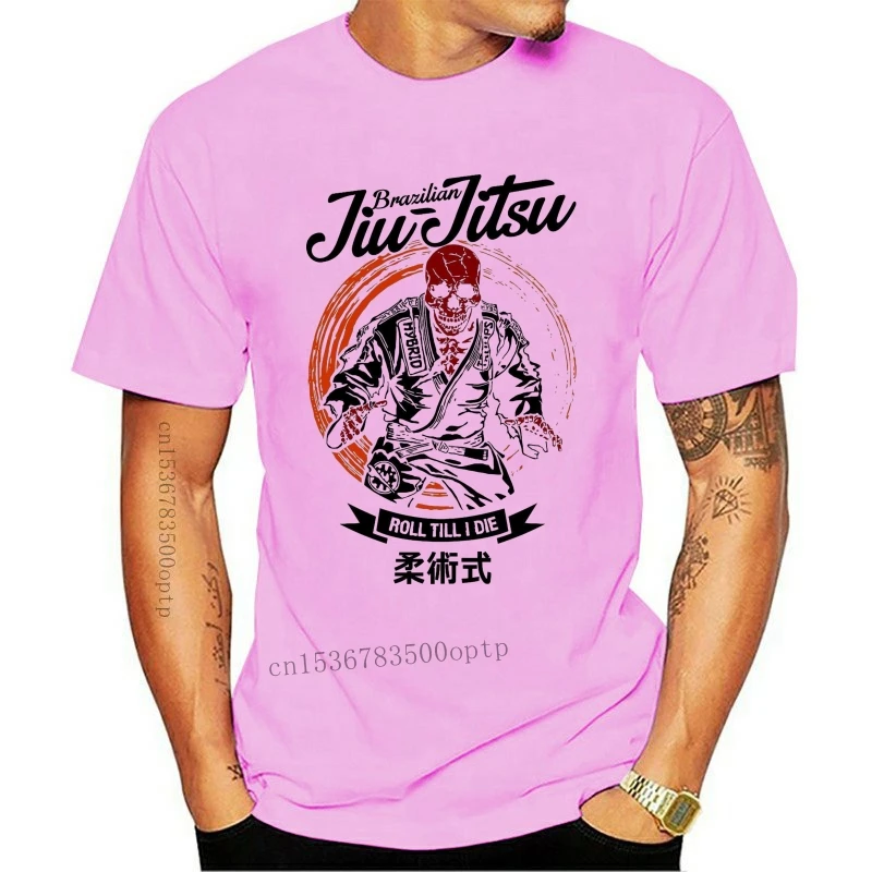 

Новинка 2021, 2021, Мужская футболка в рулоне I Die Jiu Jitsu, Бразильская футболка BJJ, футболка в боевом стиле, топ, футболки