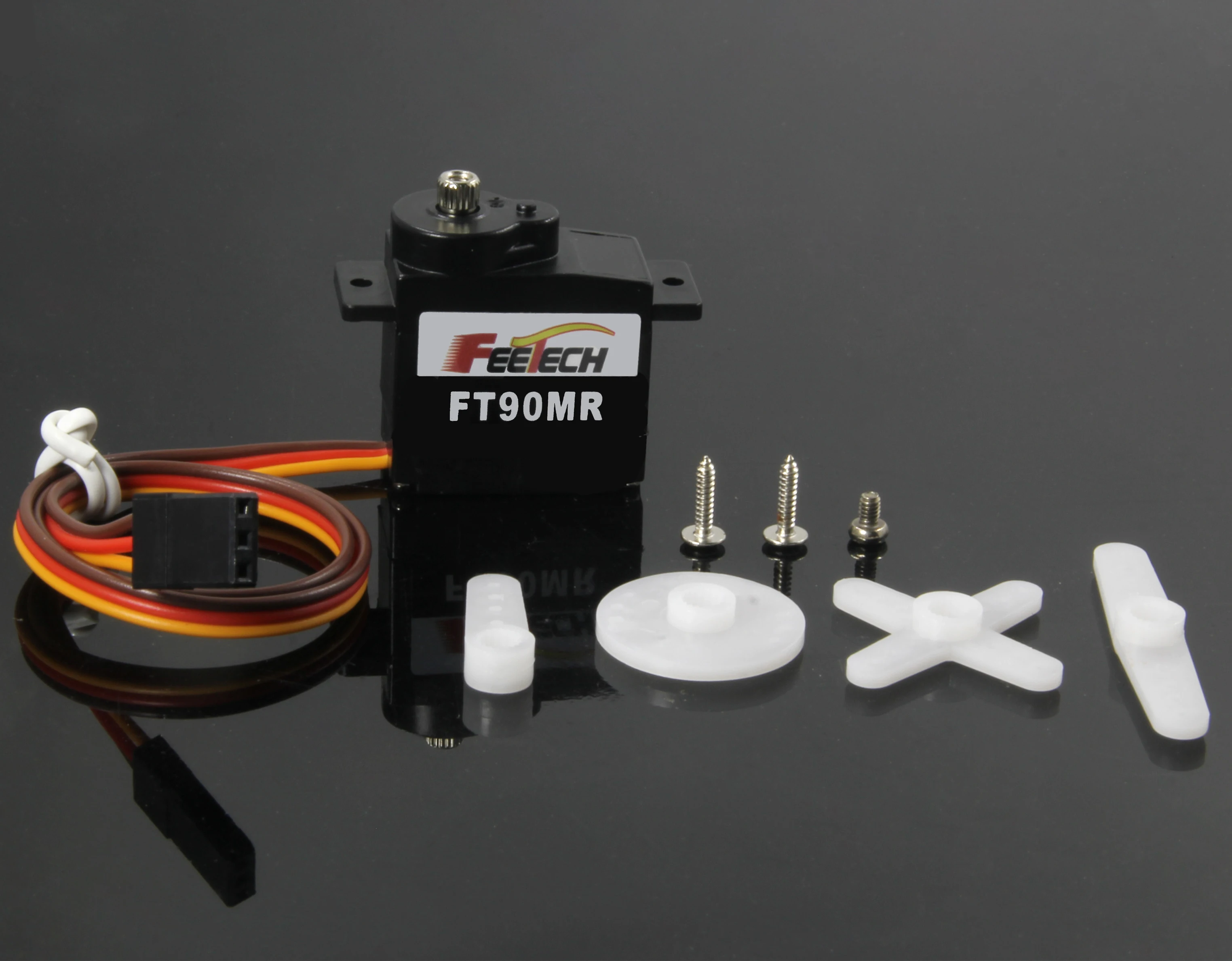 Feetech металлические шестерни Micro Servo 9g C 360 градусов непрерывное вращение Robot серво