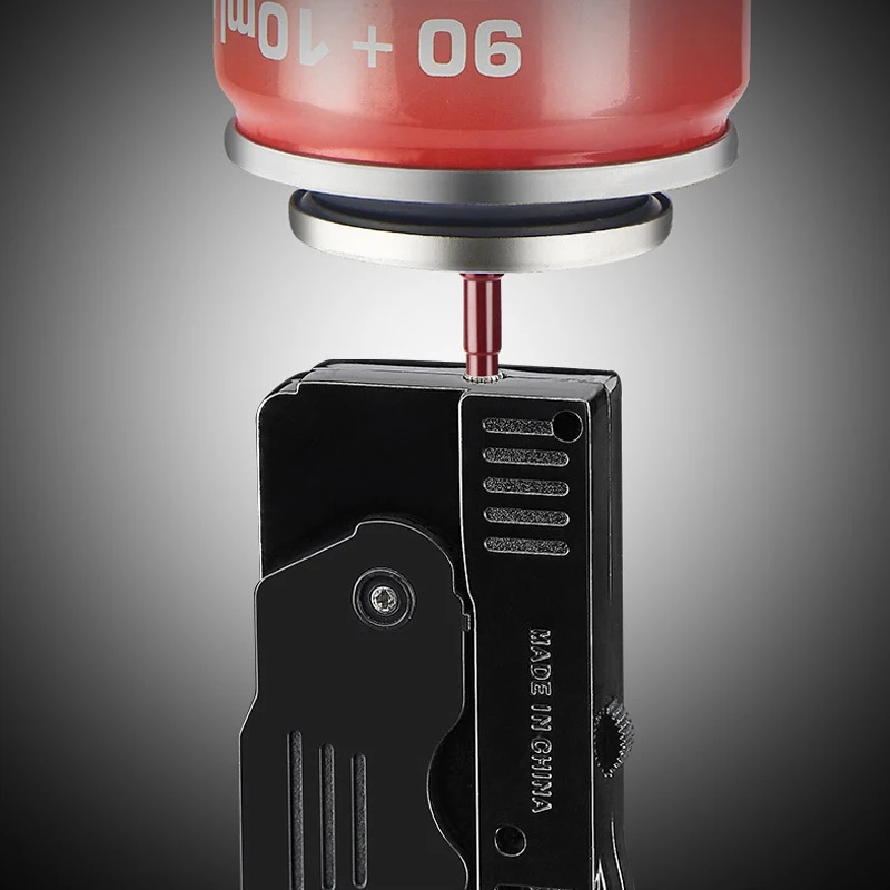 

Creative Metal Double Fire Deformation Pistol Butane Gas Lighter Free Fire Jet Torch Windproof Flint Funny CIgar Lighter Gift