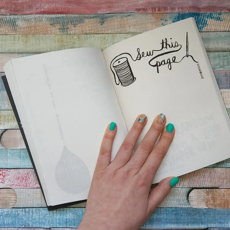 Wreck This Journal Everywhere By Keri Smith Creative Coloring Books For Adults Relieve Stress Secret Garden art coloring books