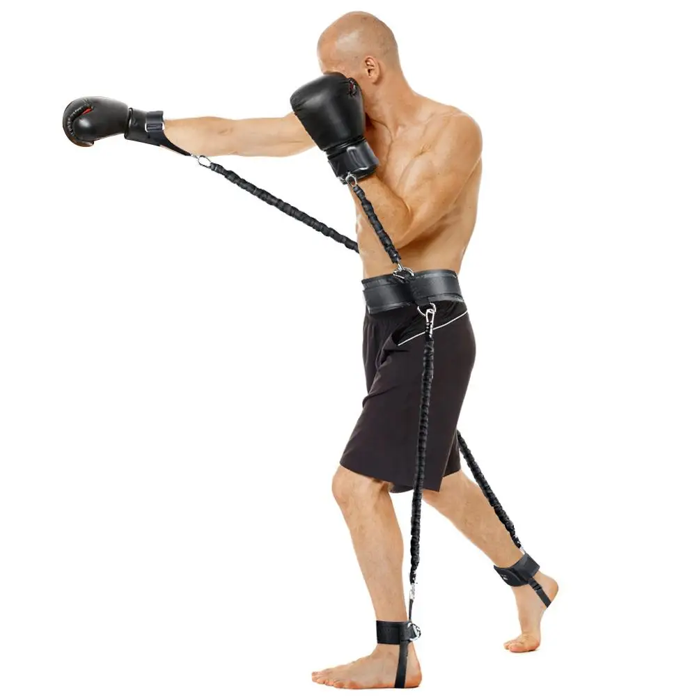 

Resistance Bands Yoga Exercise Fitness Band Leg Waist Bouncing Strength Training for Basketball Volleyball and Football Training