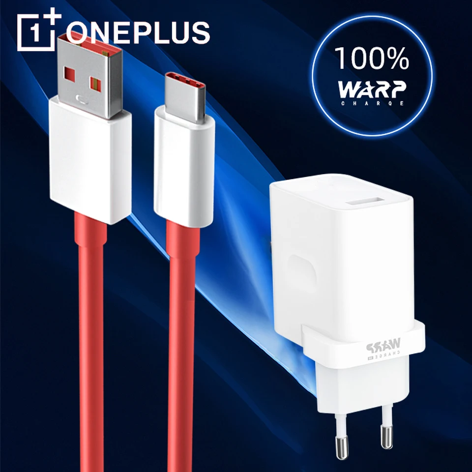OnePlus Nord N10 8 7T Pro 30 Вт оригинальное зарядное устройство Warp адаптер питания ЕС США 6A