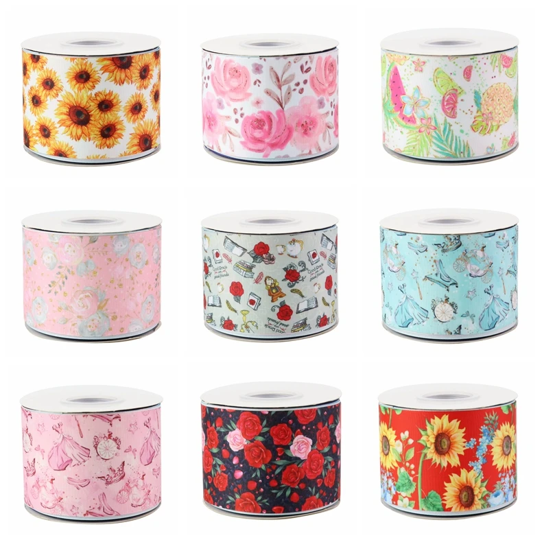 

HSD-DIY Craft Supplies character printed grosgrain ribbon 10 yards per Roll
