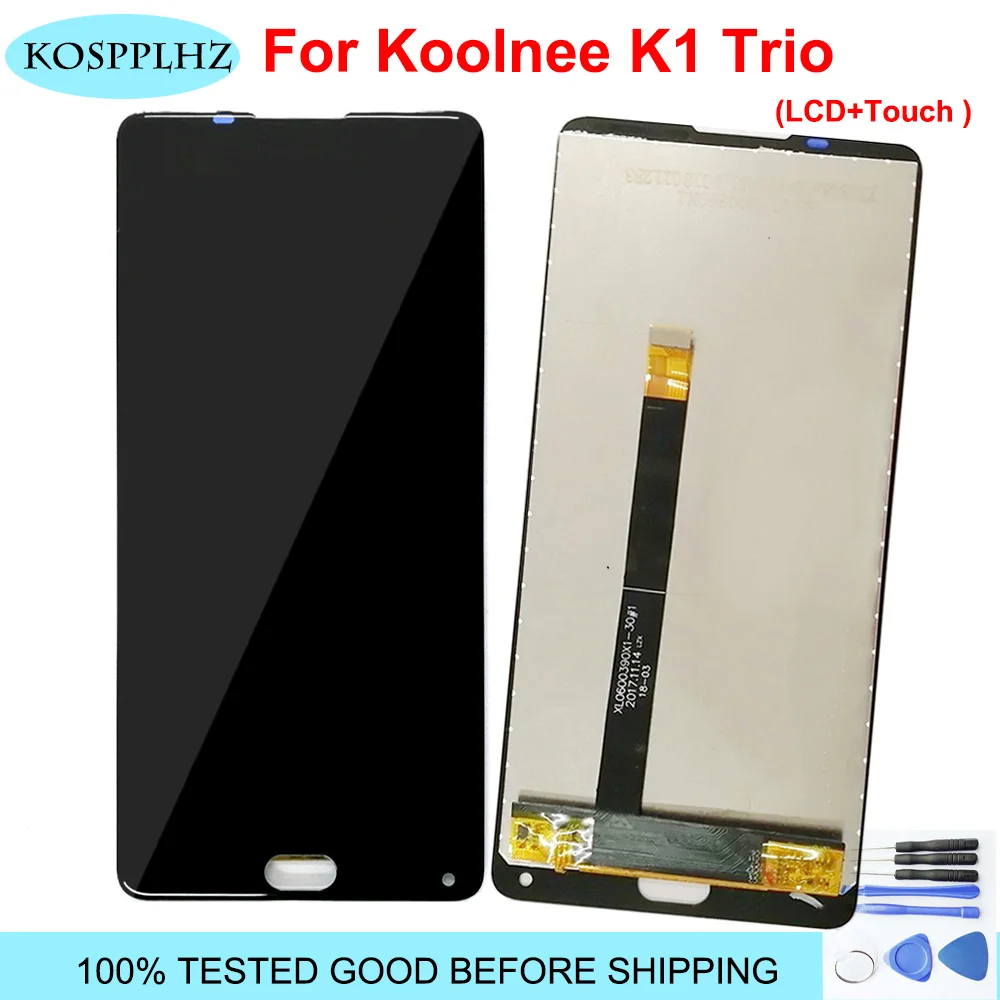 Для Koolnee K1 Trio LCD дисплей и фотодетали 6 01 дюймов Замена + Инструменты|Экраны для