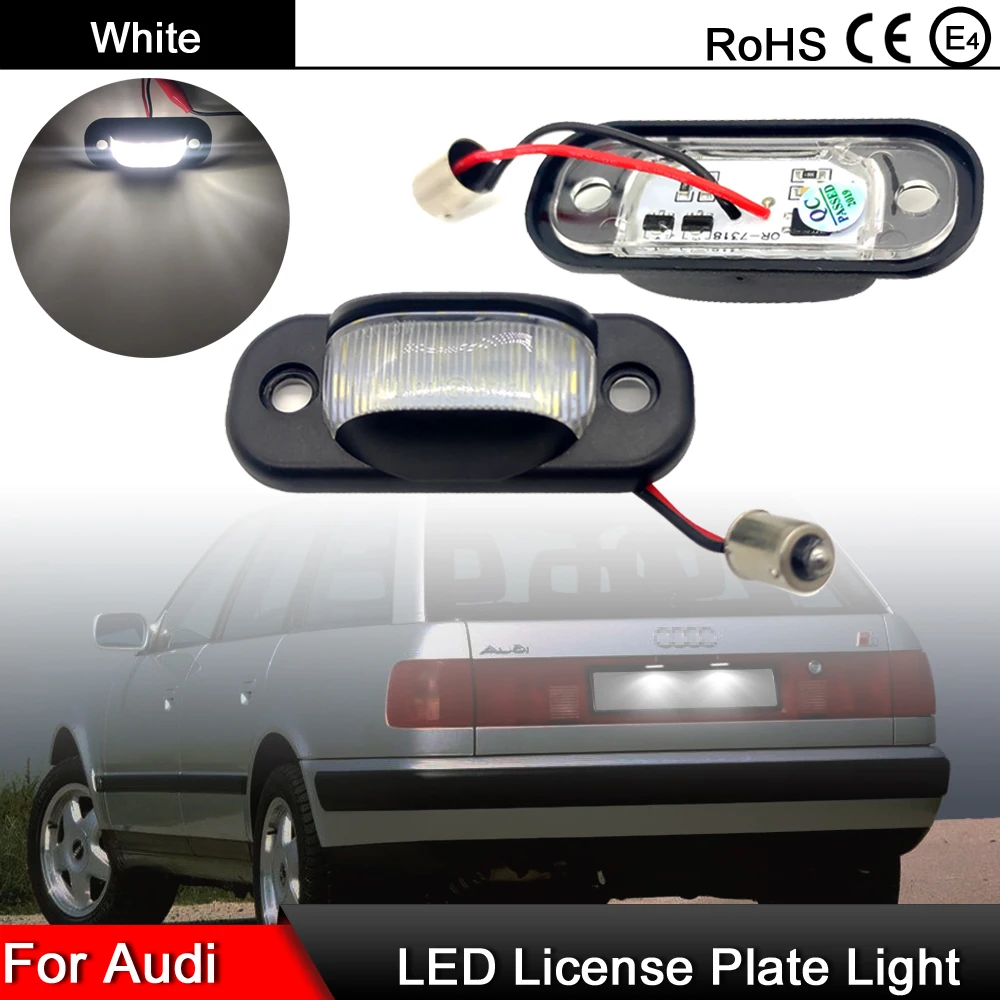 1 пара для AUDI 80/B4 кабриолет (тип 8g) 100/C4 A6/C4 высокое Яркость Белый светодиодный