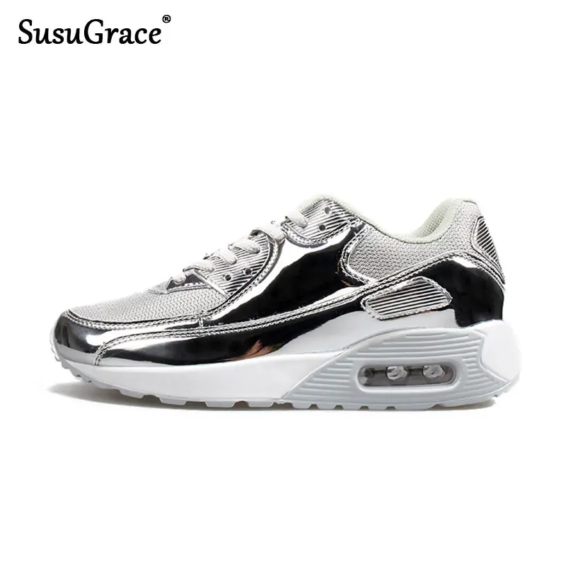 

SusuGrace Hot Men And Woman Running Shoes Autumn Breathable Lace-up Couple Sneaker Outdoor Light Non-slip Sport Walking Footwear