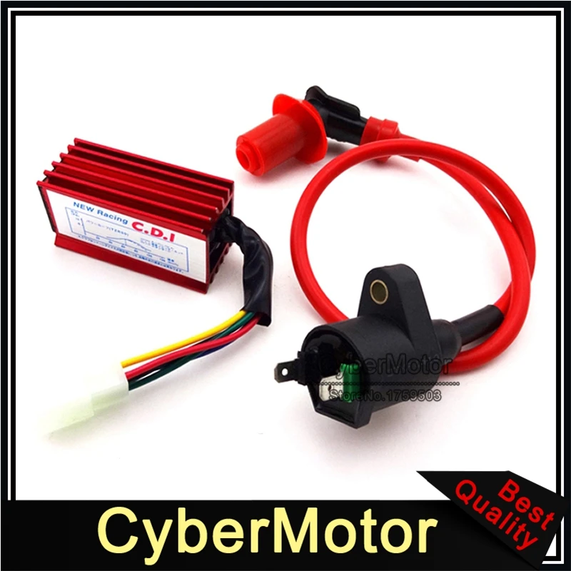 Катушка зажигания AC CDI для NQ50 NB50 Elite Spree SA50 CH80 DIO скутера мопеда и XR50 CRF50 110cc 125cc