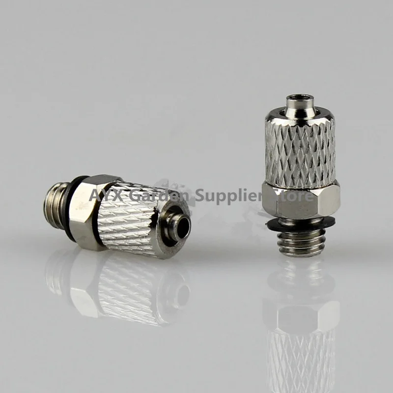 30Pieces M5 - 4mm Straight Pneumatic Pipe Air Hose Quick Fitting Mini Connector | Обустройство дома