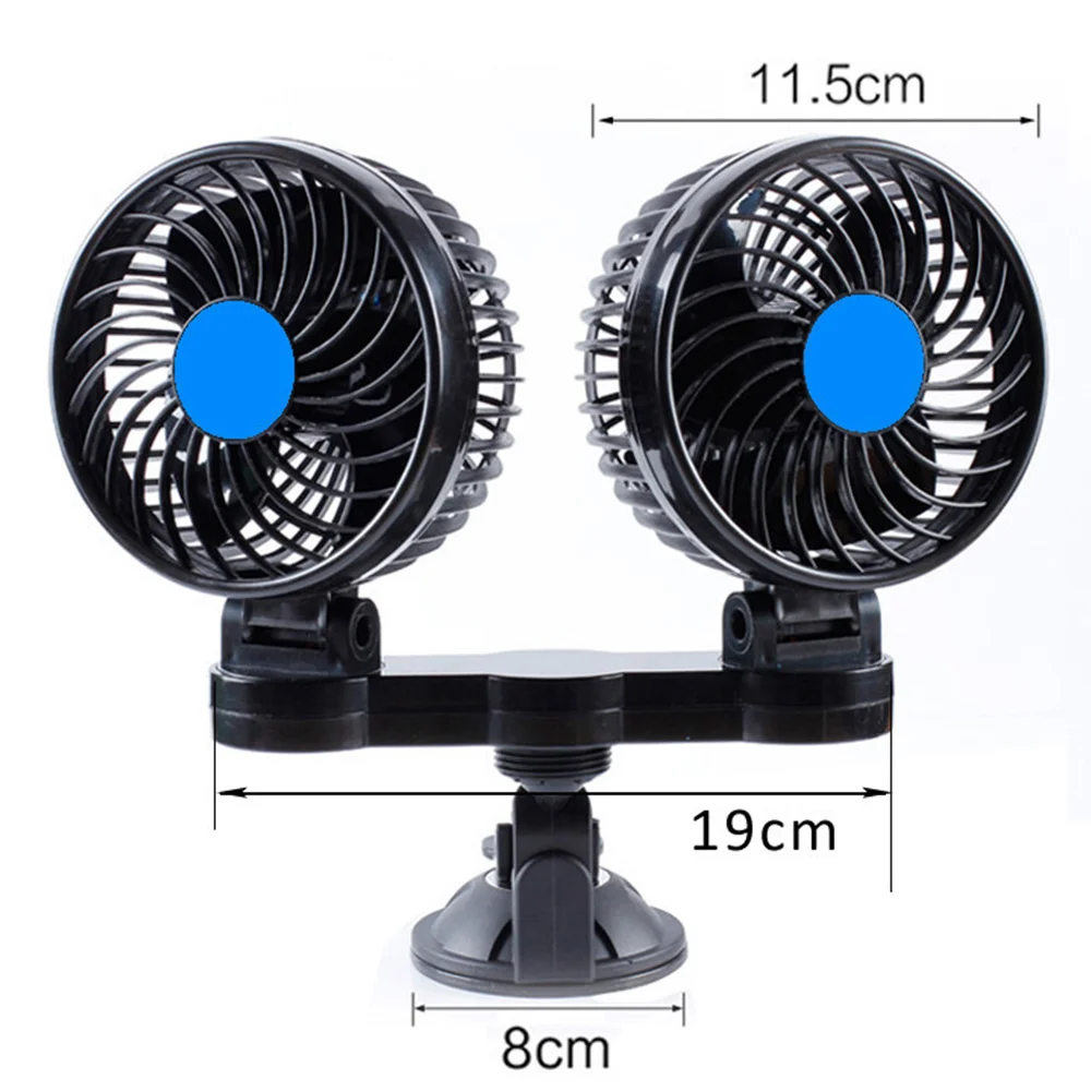 

Suction Stepless Speed Adjusting Car Fan Vehicle Slient Low Power Consumption