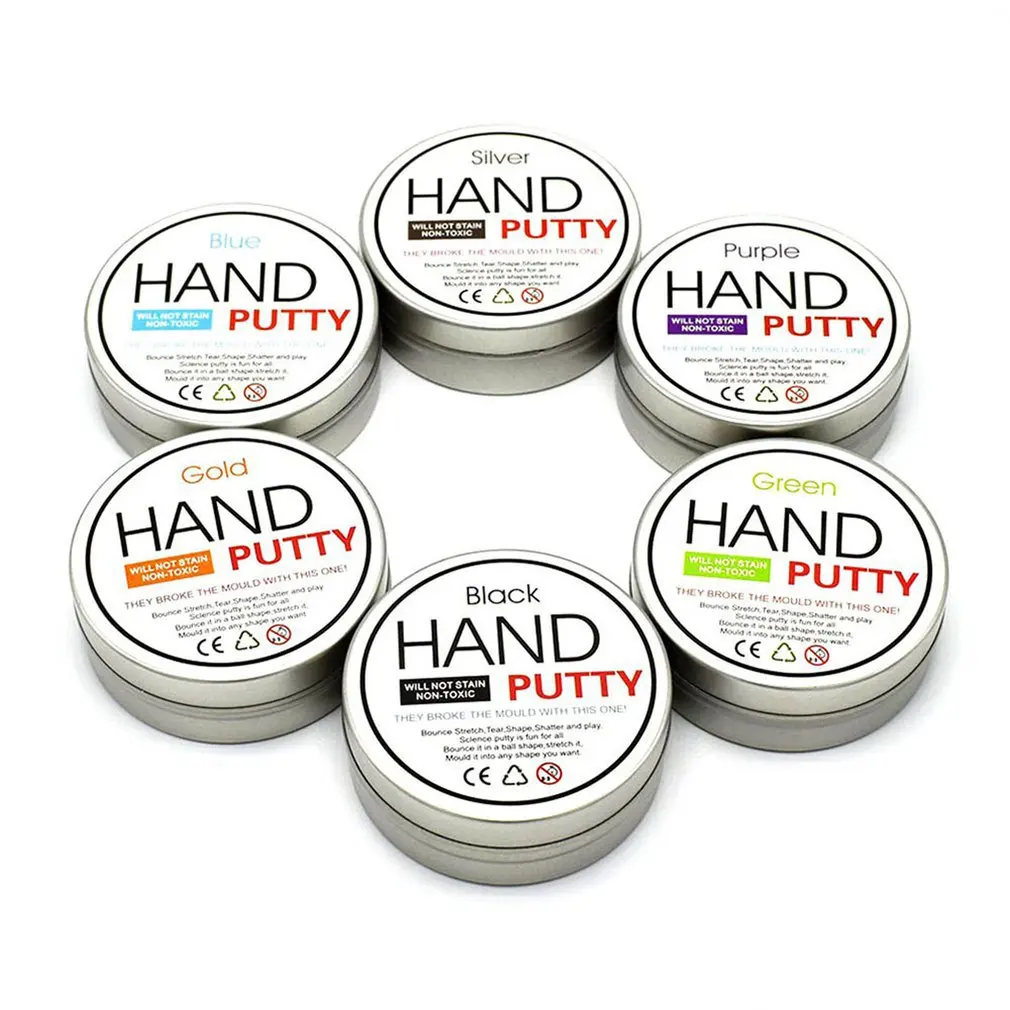 Hand Modeling Clay Putty Slime Play Dough Magnetic Plasticine Toys for Children Kids Non-toxic Polymer Clay Toys